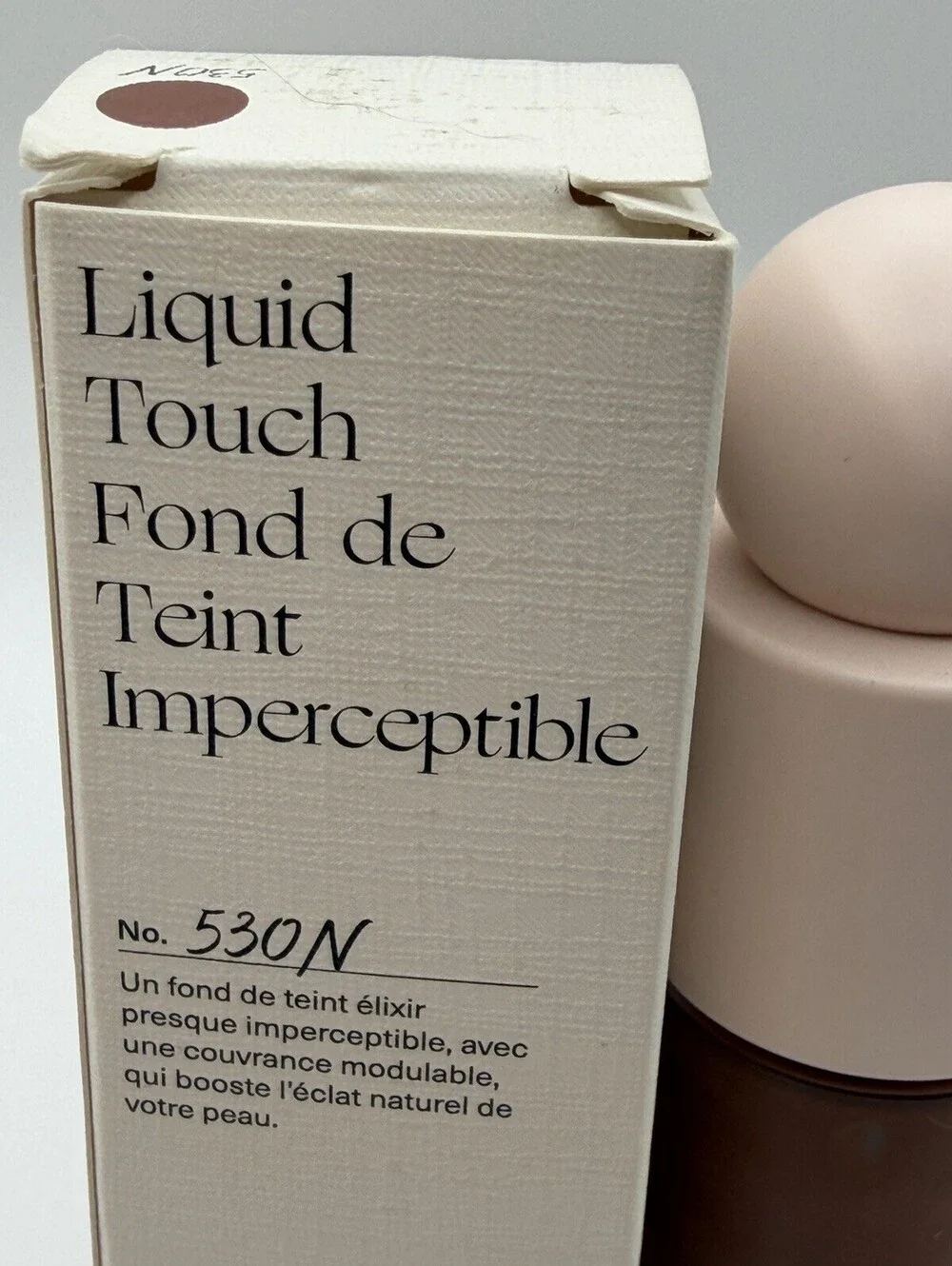 Rare Beauty Liquid Touch Weightless Foundation 530N 0.94 oz 28mL NEW BOX